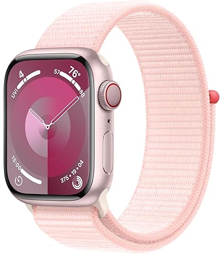 Apple - Apple Watch Series 9 41mm Pink ピンク GPS 61ETcfPZFJL._AC_SY200_QL15_.jpg